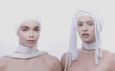 Las increíbles piruetas del nuevo vídeo de Björk y Rosalía (y cómo se crearon)
