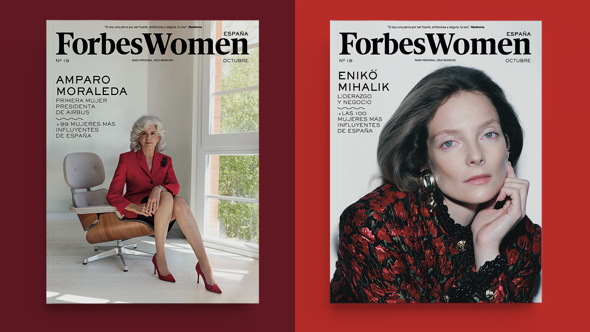 El número de octubre de Forbes Women España tiene dos portadas y su lista anual más esperada: las 100 mujeres más influyentes en España