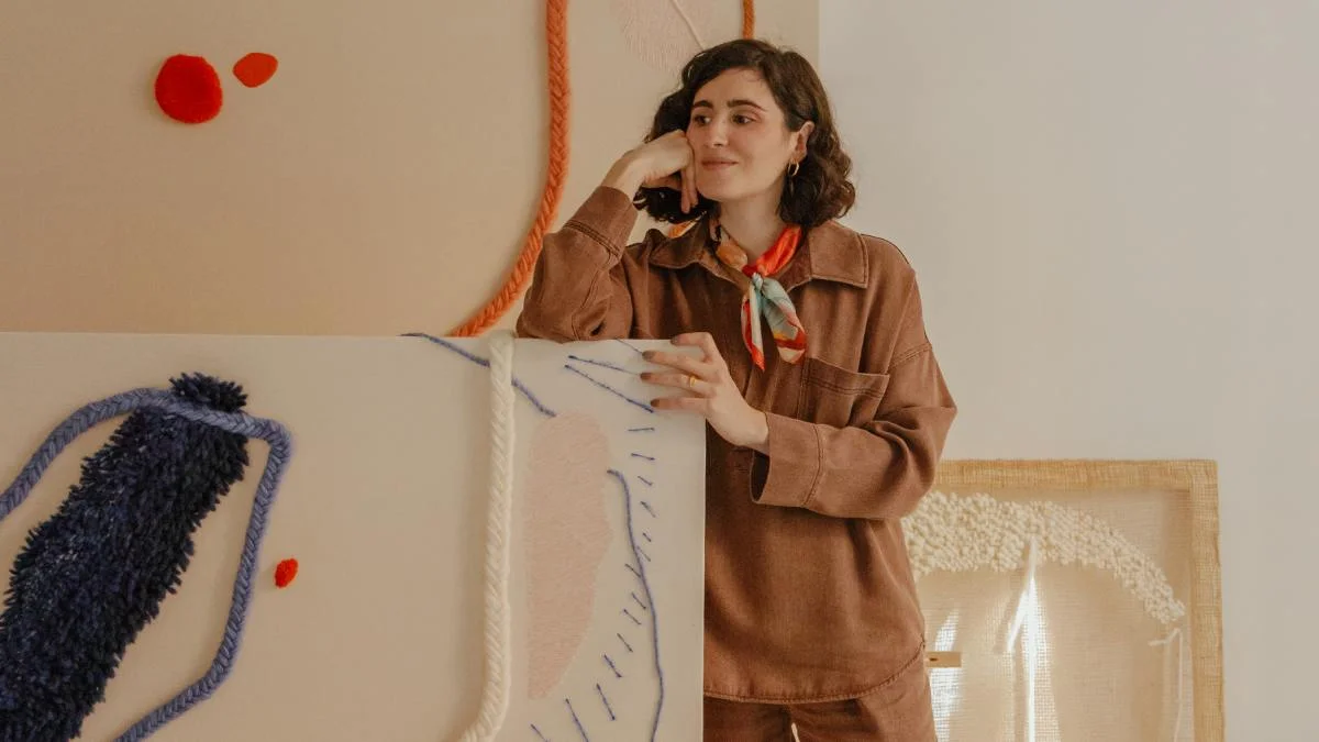 Koral Antolín, artista textil: “Esta disciplina empieza ahora a ocupar un lugar más claro dentro del arte contemporáneo”